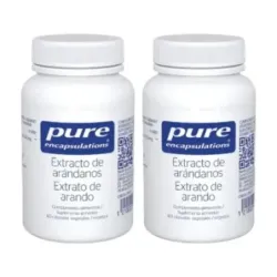 Pure Extractos de Arándanos Duplo, 2 x 60 Cápsulas Vegetales
