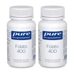 Pure Folato 400 Duplo, 2 x 90 Cápsulas Vegetales
