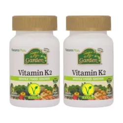 Natures Plus Garden Vitamina K2 Duplo, 2 x 60 caps