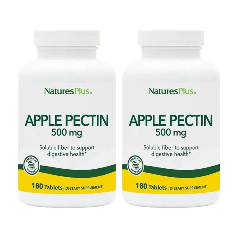 Natures Plus Pectina de Manzana 500 mg Duplo, 2 x 180 Comp. | Farmacia Barata Natures Plus Pectina de Manzana 500 mg Duplo, 2 x 180 Comp. | Farmacia Barata