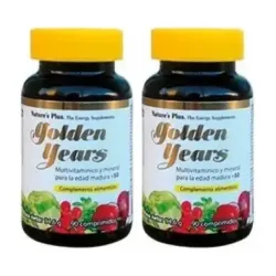 Natures Plus Golden Years Duplo, 2 x 60 comprimidos. | Farmacia Barata