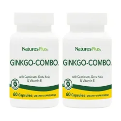 Natures Plus Ginkgo-Combo Duplo, 2 x 60 Caps. | Farmacia Barata Natures Plus Ginkgo-Combo Duplo, 2 x 60 Caps. | Farmacia Barata