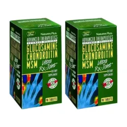 Natures Plus Glucosamine Chondroitin MSM Ultra RX-Joint Duplo, 2 x 90 comprimidos. | Farmacia Barata