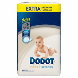 Dodot Sensitive Pañal Talla 3, 60 Uds.
