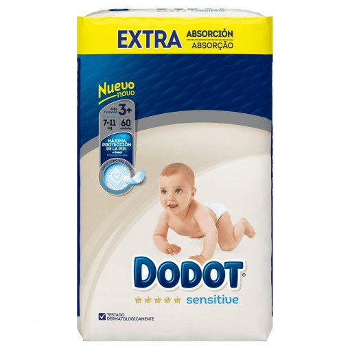 pañal sensitive 3