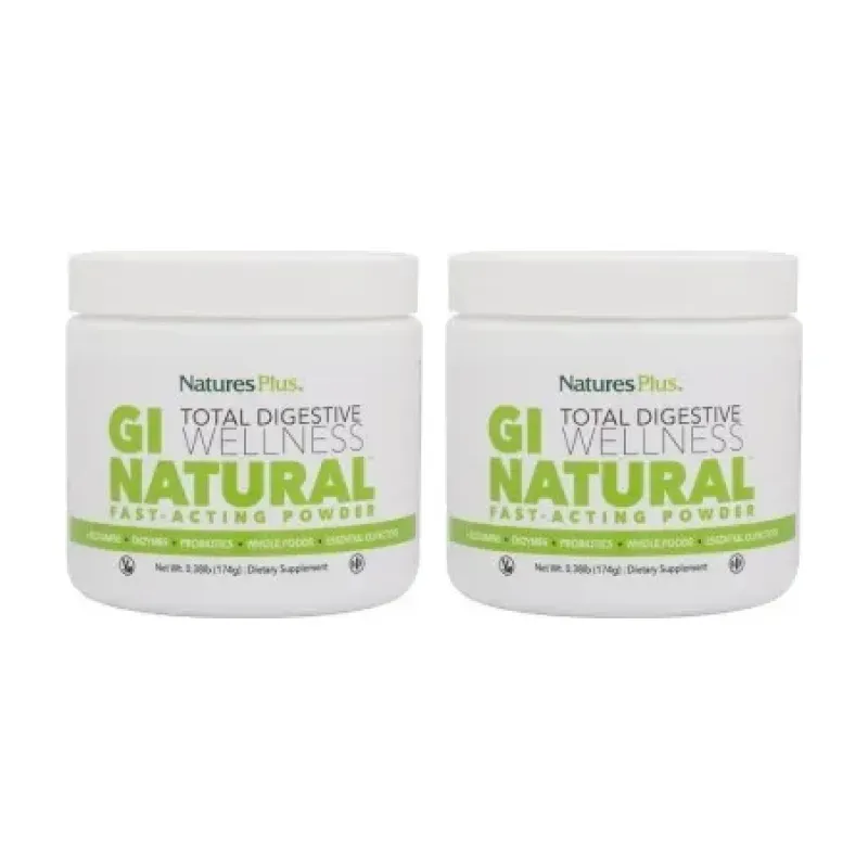 Natures Plus Gi Natural Polvo Duplo, 2 x 174 g. | Farmacia Barata Natures Plus Gi Natural Polvo Duplo, 2 x 174 g. | Farmacia Barata