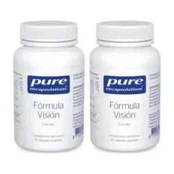 Pure Fórmula Visión Duplo, 2 x 60 Cápsulas Vegetales | Farmacia Barata Pure Fórmula Visión Duplo, 2 x 60 Cápsulas Vegetales | Farmacia Barata