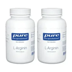 Pure L-Arginina Duplo, 2 x 60 cápsulas vegetales | Farmacia Barata Pure L-Arginina Duplo, 2 x 60 cápsulas vegetales | Farmacia Barata