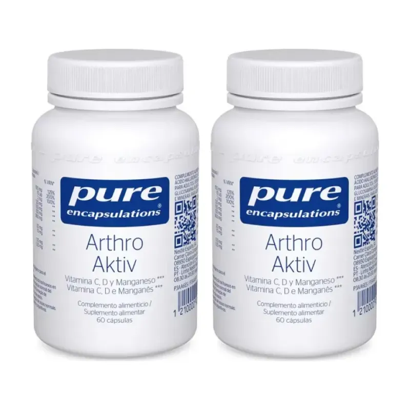 Pure Arthro Aktiv Duplo, 2 x 60 Cápsulas | Farmacia Barata