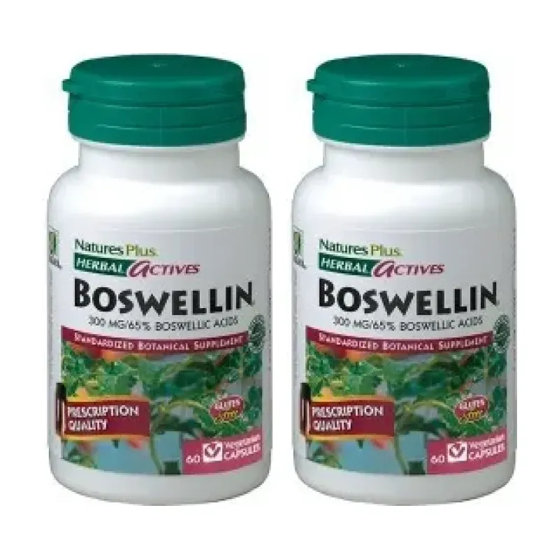 Natures plus Boswellin 300 mg Duplo, 2 x 60 Caps. | Farmacia Barata