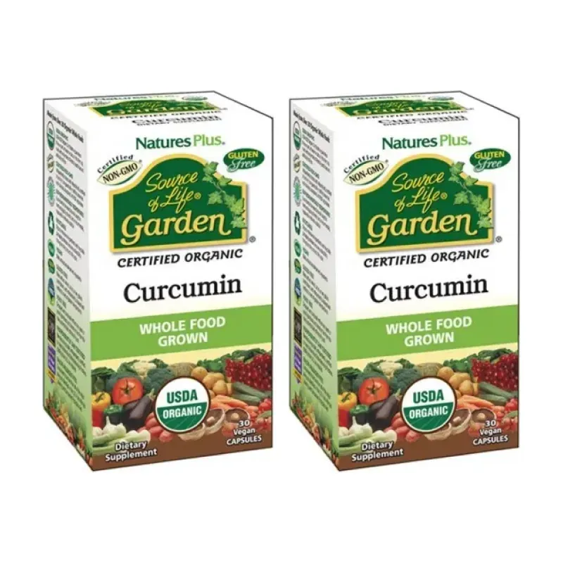Natures plus Garden Cúrcuma 400 mg Duplo, 2 x 30 Caps | Farmacia Barata Natures plus Garden Cúrcuma 400 mg Duplo, 2 x 30 Caps | Farmacia Barata