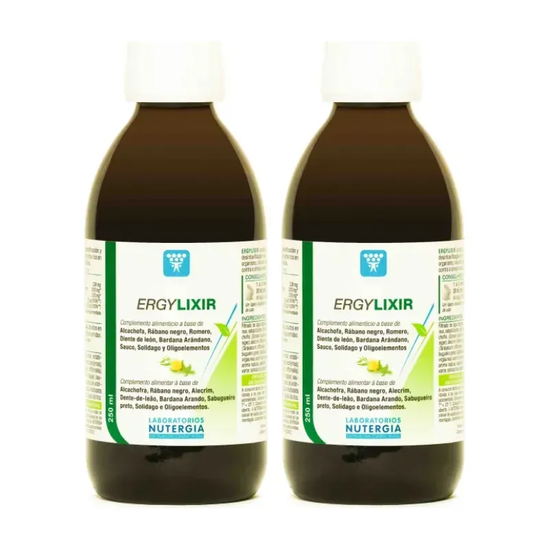 Ergylixir Duplo, 2 x 250 ml | Farmacia Barata Ergylixir Duplo, 2 x 250 ml | Farmacia Barata
