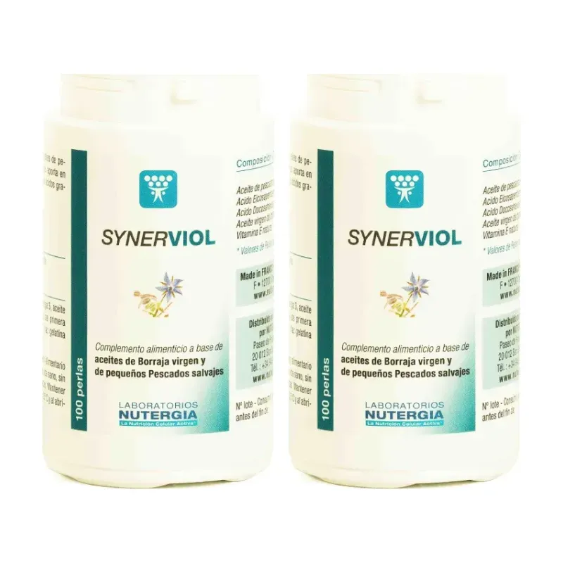 Nutergia Synerviol Duplo, 2 x 60 perlas | Farmacia Barata