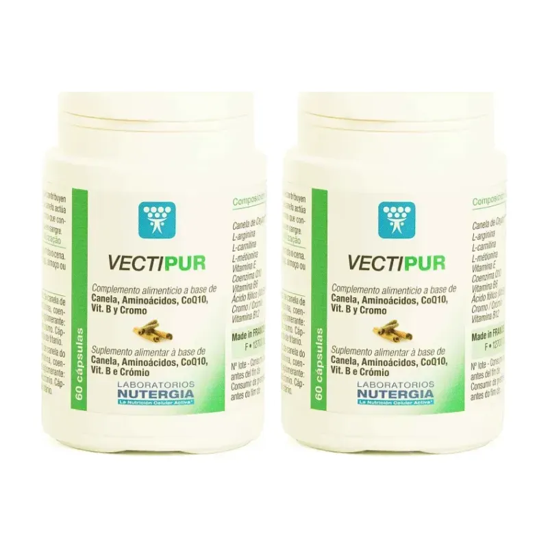 Nutergia Vecti-pur Duplo, 2 x 60 cápsulas | Farmacia Barata