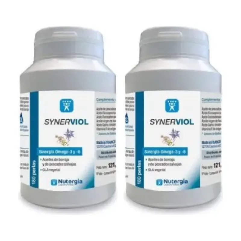 Nutergia Synerviol Duplo, 2 x 180 cápsulas | Farmacia Barata