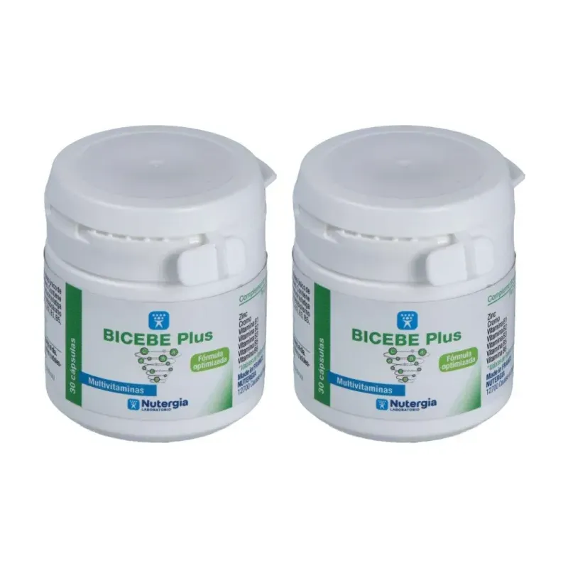 Nutergia Bicebe Plus Duplo, 2 x 30 cápsulas | Farmacia Barata Nutergia Bicebe Plus Duplo, 2 x 30 cápsulas | Farmacia Barata