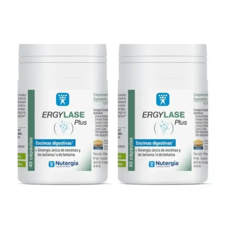 Nutergia ergylase plus Duplo, 2 x 40 cápsulas | Farmacia Barata Nutergia ergylase plus Duplo, 2 x 40 cápsulas | Farmacia Barata