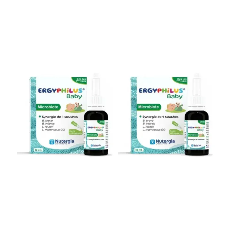 Nutergia Ergyphilus Bebé Duplo, 2 x 10 ml | Farmacia Barata