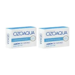 Ozoaqua Jabón de Ozono Duplo, 2 x 100 g