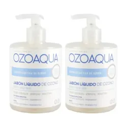 Ozoaqua Jabón Líquido Manos y Cuerpo Duplo, 2 x 500 ml