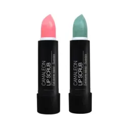 Camaleon Exfoliante labial fresa o melón Duplo, 2 x 4 g
