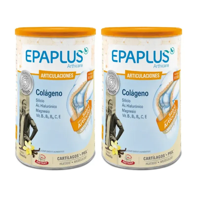 Epaplus Arthicare Colágeno Silicio Sabor Vainilla Duplo, 2 x 328g | Farmacia Barata