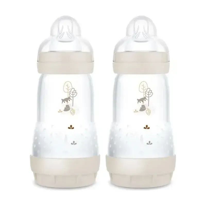 MAM Biberon Easy Start anti-cólico +2 meses color neutro Duplo, 2 x 260 ml | Farmacia Barata MAM Biberon Easy Start anti-cólico +2 meses color neutro Duplo, 2 x 260 ml | Farmacia Barata