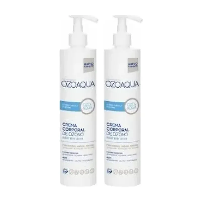 Ozoaqua Crema Corporal Duplo, 2 x 500 ml | Farmacia Barata Ozoaqua Crema Corporal Duplo, 2 x 500 ml | Farmacia Barata