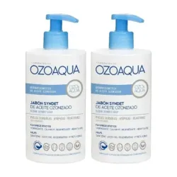 Ozoaqua jabón syndet aceite ionizado Duplo, 2 x 1 litro