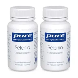 Pure Selenio Duplo, 2 x 60 cápsulas vegetales