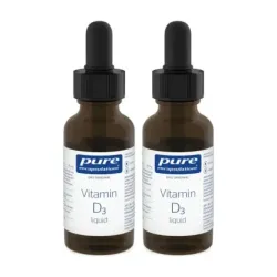 Pure Vitamina D3 líquida Duplo, 2 x 22,5 ml