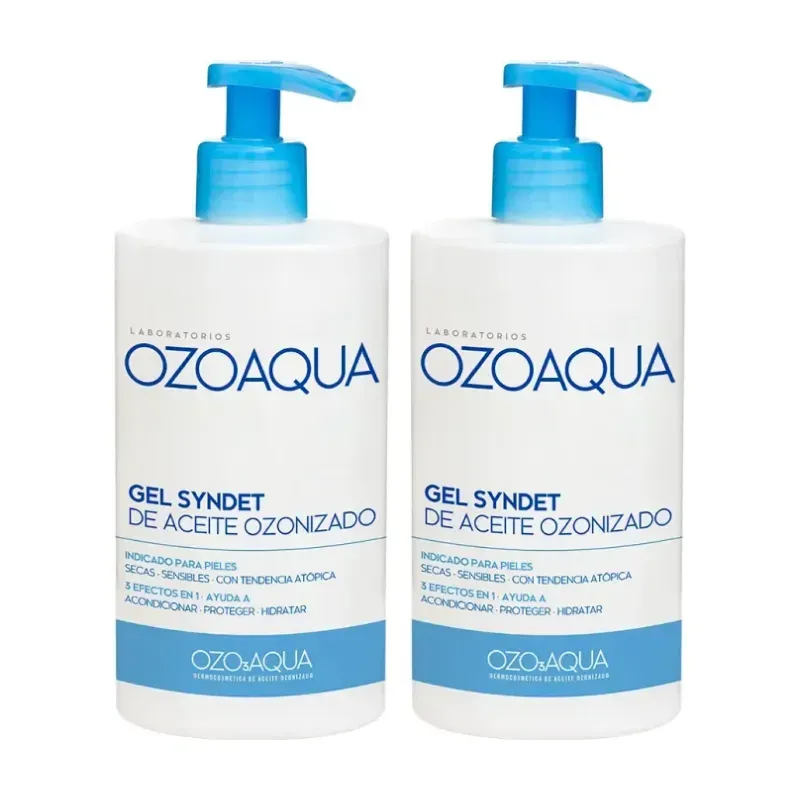 OzoSensitive Gel Syndet Duplo, 2 x 500 ml | Farmacia Barata