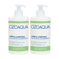 OzoSensitive Crema Corporal Duplo, 2 x 500 ml