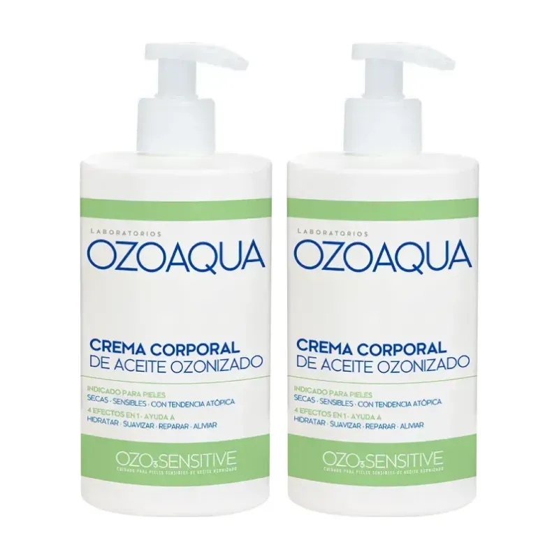 OzoSensitive Crema Corporal Duplo, 2 x 500 ml | Farmacia Barata OzoSensitive Crema Corporal Duplo, 2 x 500 ml | Farmacia Barata
