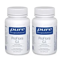 Pure ProFlora G.I Duplo, 2 x 60 Cápsulas Vegetales