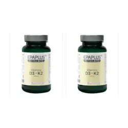 Epaplus Nutrabits Vitamina D3+Vitamina K2 Duplo, 2 x 90 cápsulas