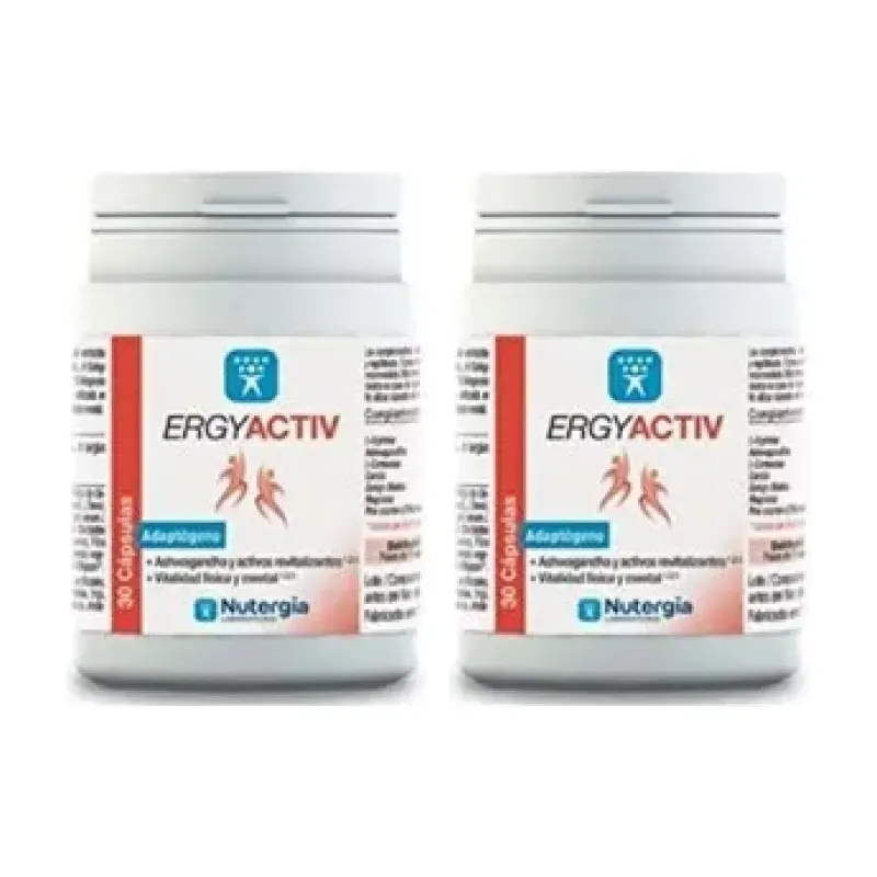 Nutergia Ergyactiv Duplo, 2 x 30 cápsulas. | Farmacia Barata