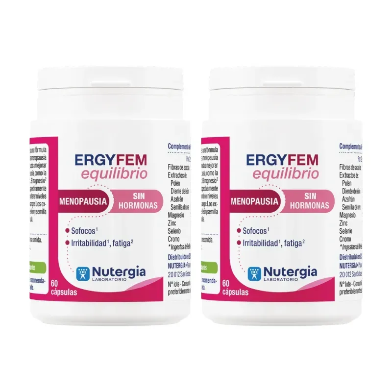 Ergyfem Equilibrio Duplo, 2 x 60 cápsulas | Farmacia Barata Ergyfem Equilibrio Duplo, 2 x 60 cápsulas | Farmacia Barata