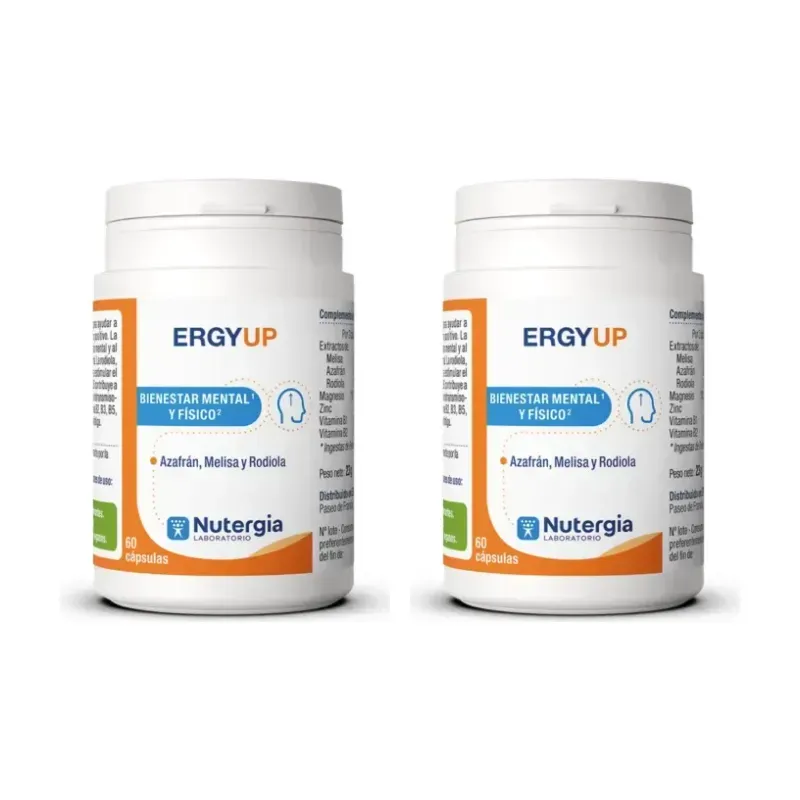Nutergia Ergyup Duplo, 2 x 60 cápsulas | Farmacia Barata