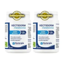 Vectidorm melatonina Duplo, 2 x 60 capsulas