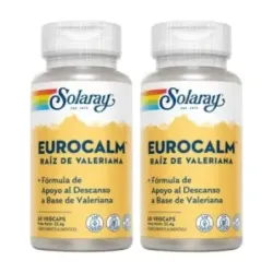 Solaray EuroCalm Duplo, 2 x 60 cápsulas veganas