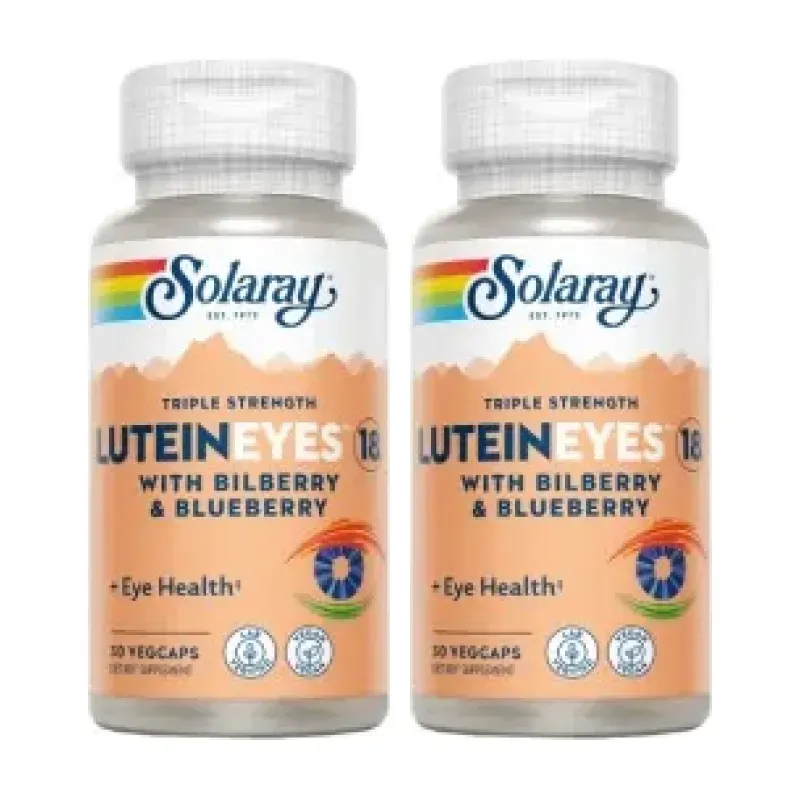 Solaray Lutein Eyes 18 mg Duplo, 2 x 30 cápsulas vegetales | Farmacia Barata Solaray Lutein Eyes 18 mg Duplo, 2 x 30 cápsulas vegetales | Farmacia Barata