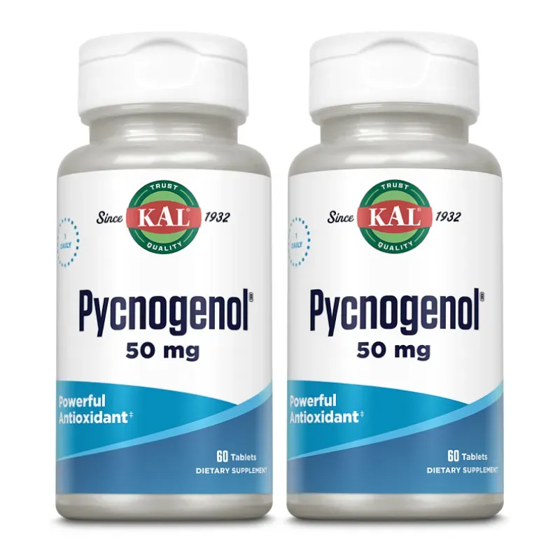 KAL Pycnogenol Duplo, 2 x 60 comprimidos. | Farmacia Barata KAL Pycnogenol Duplo, 2 x 60 comprimidos. | Farmacia Barata