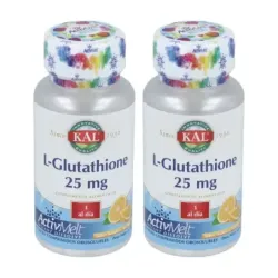 KAL L-Glutathione 25 mg Duplo, 2 x 90 compr.