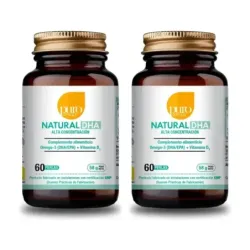 Puro Omega Natural DHA Alta concentración Duplo, 2 x 60 perlas