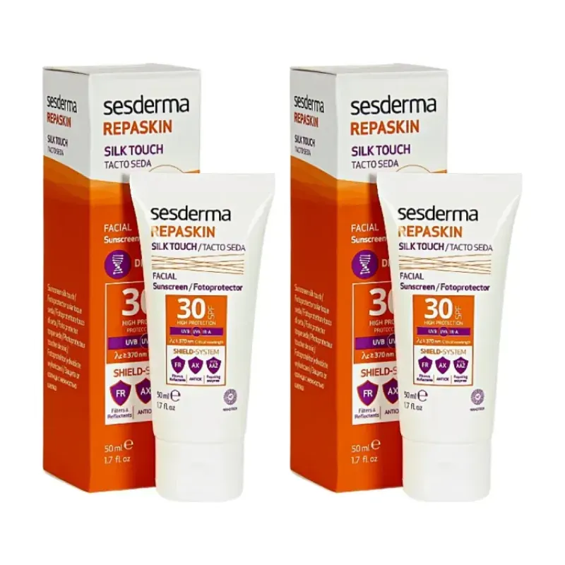 Repaskin Fotoprotector SPF 30 Tacto de Seda Duplo | Farmacia Barata Repaskin Fotoprotector SPF 30 Tacto de Seda Duplo | Farmacia Barata