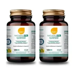 Puro Omega Natural EPA Máxima Absorción Duplo, 2 x 120 perlas