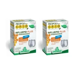 Influepid Plus Duplo, 2 x 20 Comprimidos. Efervescentes.
