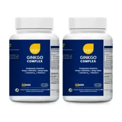 Puro Omega Ginkgo Complex (Doble potencia) Duplo, 2 x 60 perlas