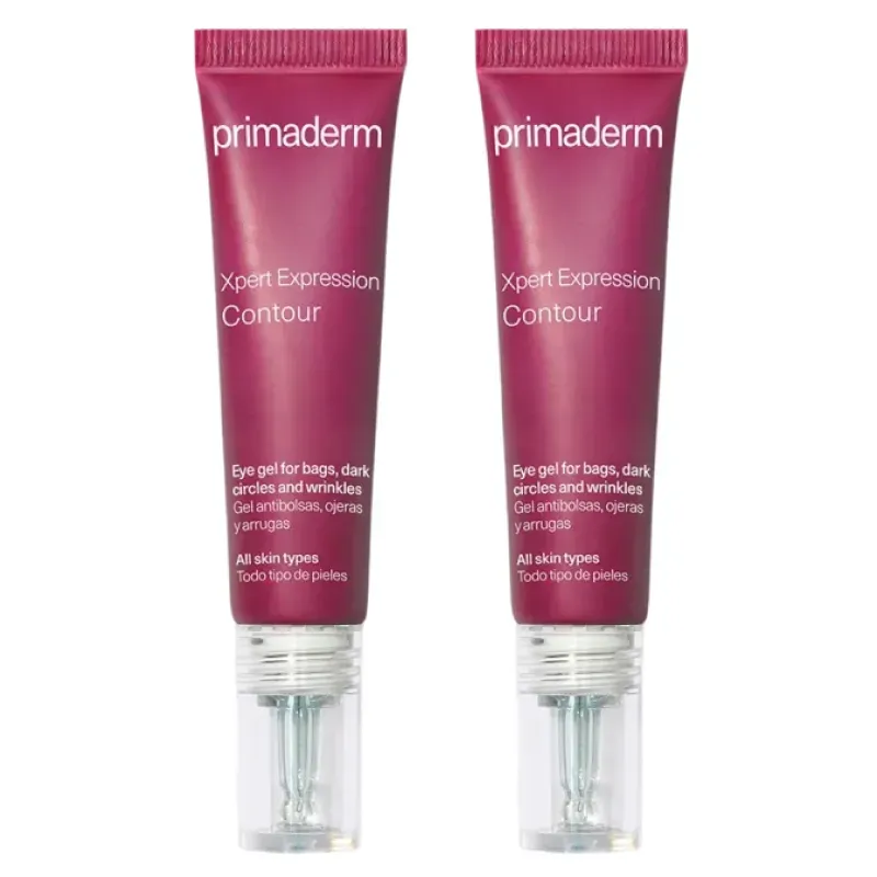 Primaderm Xpert Expression Contour contorno de ojos Duplo, 2 x 15 ml | Farmacia Barata